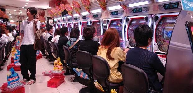 Pachinko in Shinjuku district